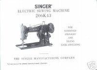 singer sewing machine user manual